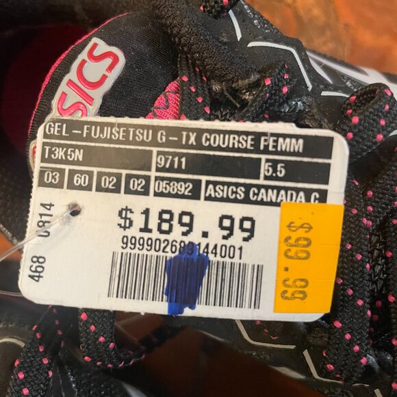 Winter running shoes with studs, espadrilles de course avec crampons de metal - Picture 2 of 5